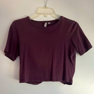 Purple ASOS shirt with tie back. US size 6